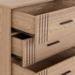 Tessa 6 Drawer Chest in Natural Oak Effect