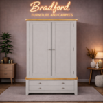 Windsor 2 Door 1 Drawer Wardrobe