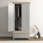 Windsor 2 Door 1 Drawer Wardrobe - Image 10