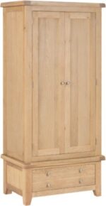 Windsor 2 Door 1 Drawer Wardrobe - Image 8