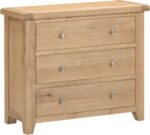 Windsor 3 Drawer Chester in Natural Oak - Image 7