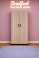 Oliver 2 Door Wardrobe in Light Oak Effect