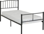 Newton Metal Bed with Black & Silver Color - Image 4
