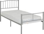 Newton Metal Bed with Black & Silver Color - Image 8