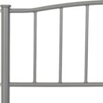 Newton Metal Bed with Black & Silver Color - Image 10