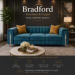 Simba Flute Velvet  3 Seater Sofa | Bradford Furniture & Carpets
