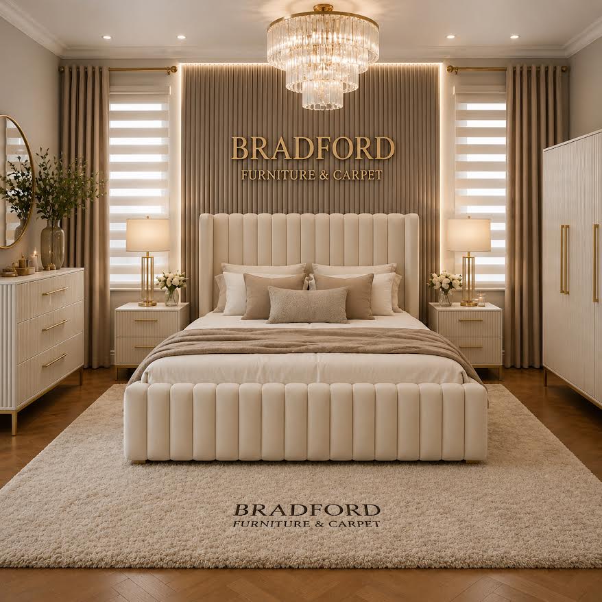 Bradford Brixton Wingback Bed