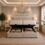 Bradford Upholstered Ottoman Bed Frame