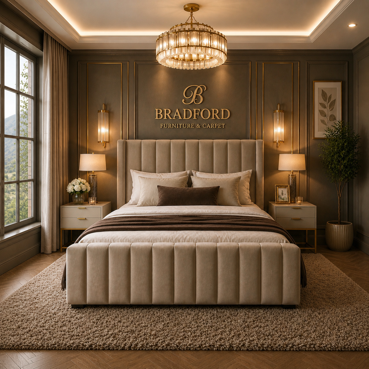 The Bradford double bed Frame